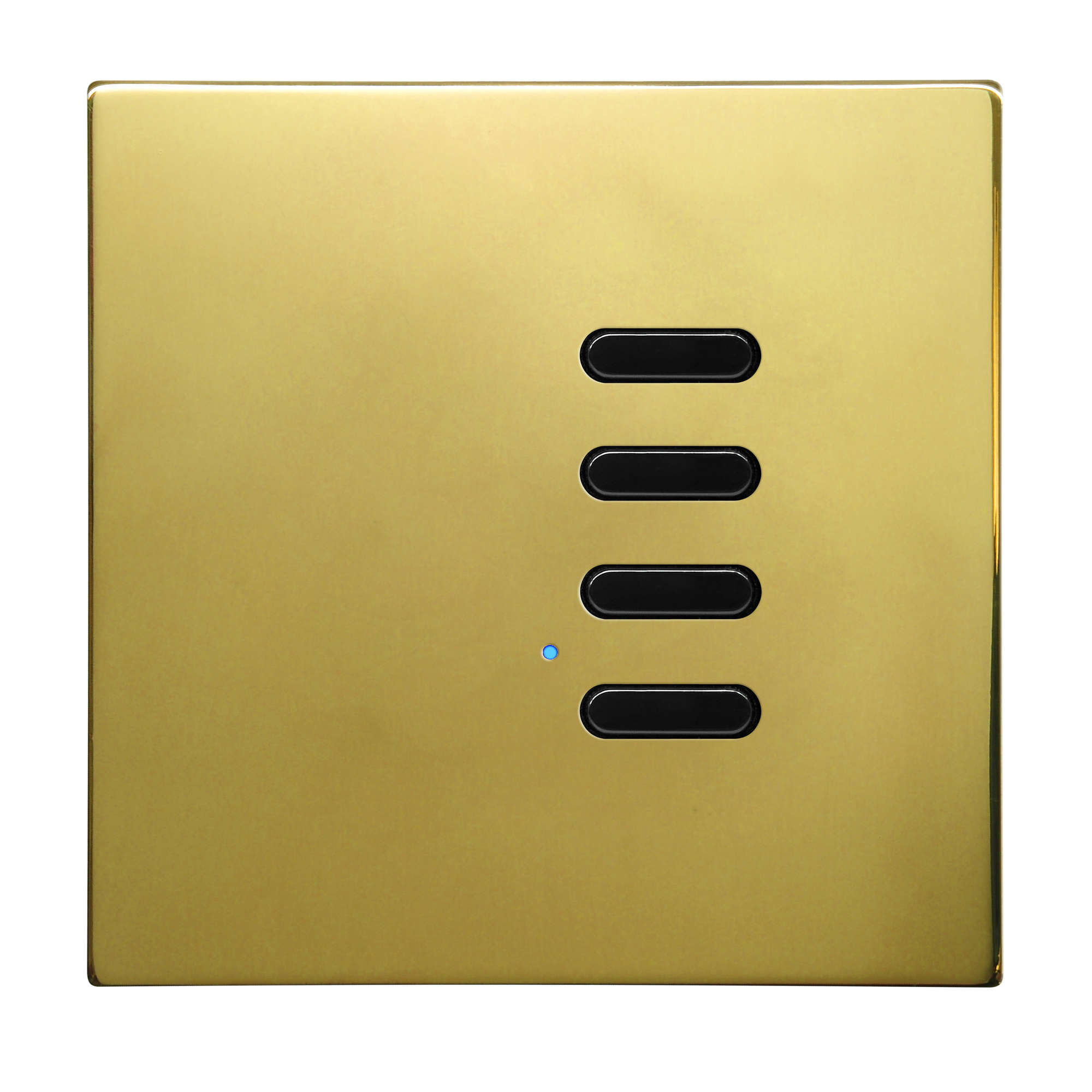Wise Switch 4 Channel Polished Brass 3V