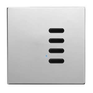 Wise Switch 4 Channel Polished Stainless Steel 3V