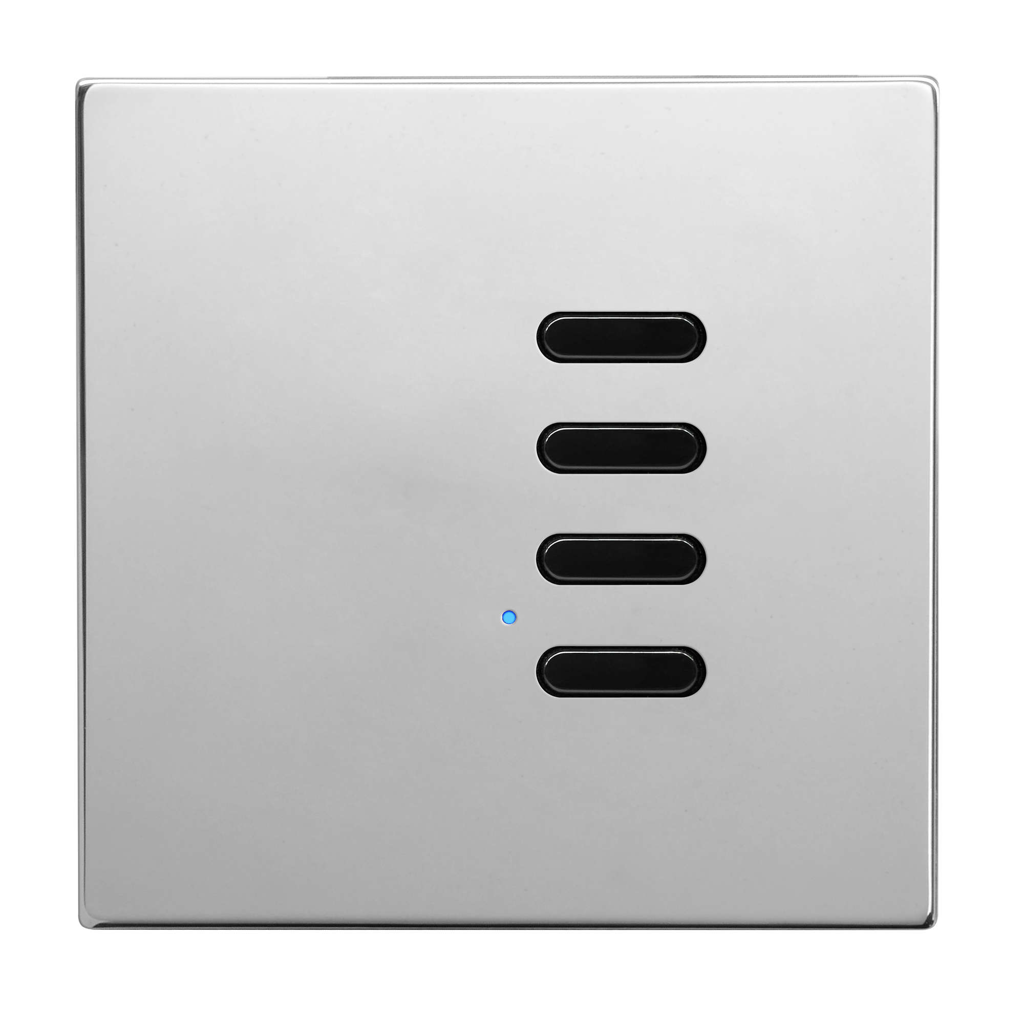 Wise Switch 4 Channel Polished Stainless Steel 3V