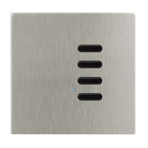 Wise Switch 4 Channel Satin Nickel 3V