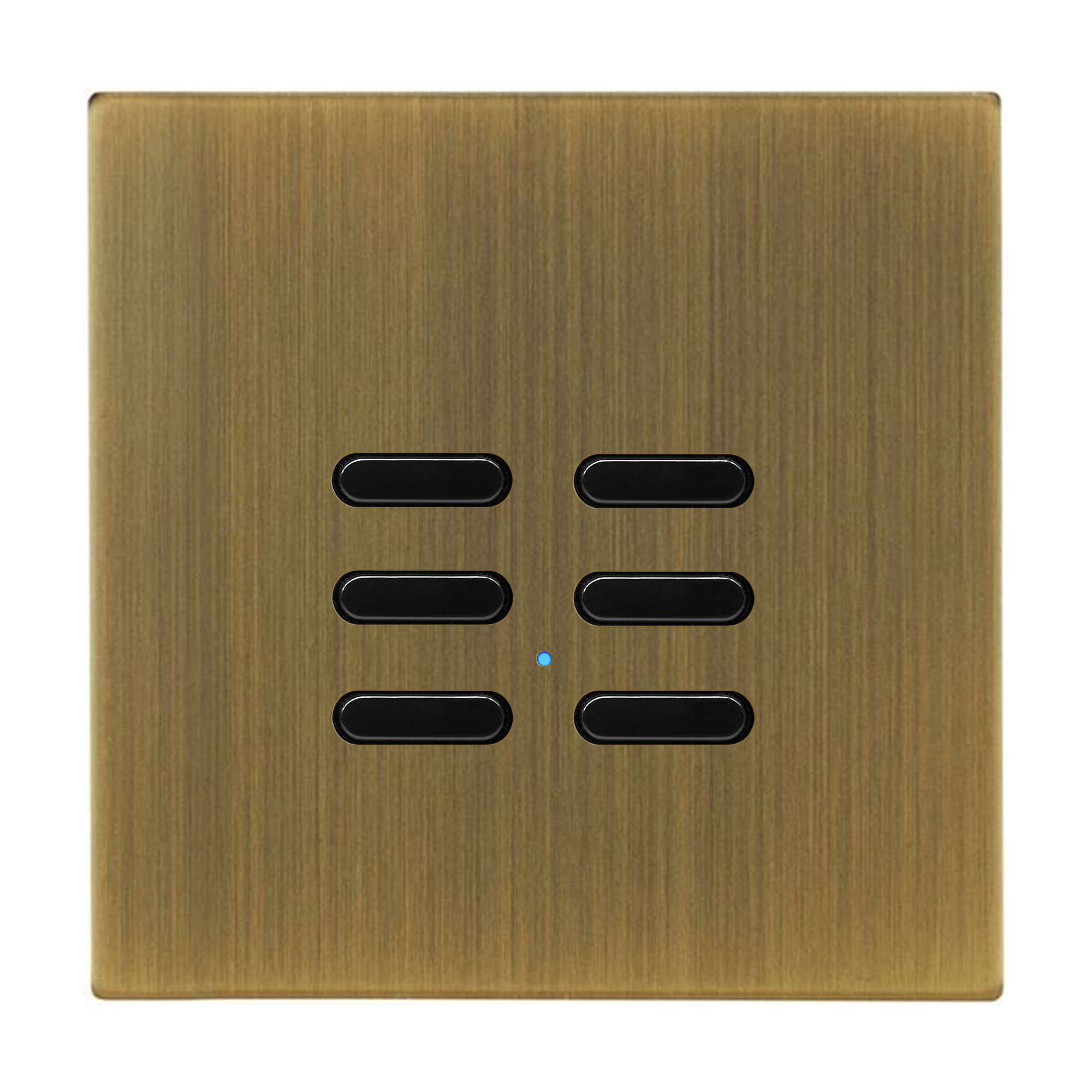 Wise Switch 6 Channel Antique Brass 3V