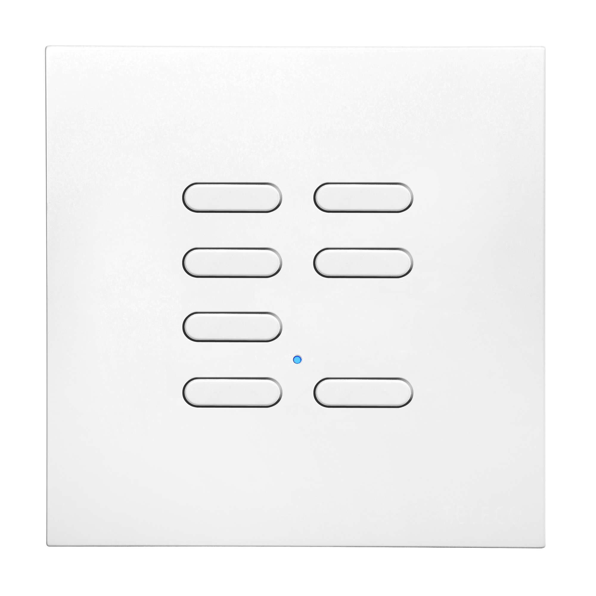 Wise Switch 7 Channel Satin White Aluminium 3V