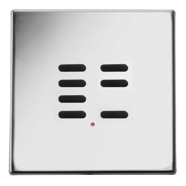 Wise Vogue Switch Polished Stainless Steel 7 Channel