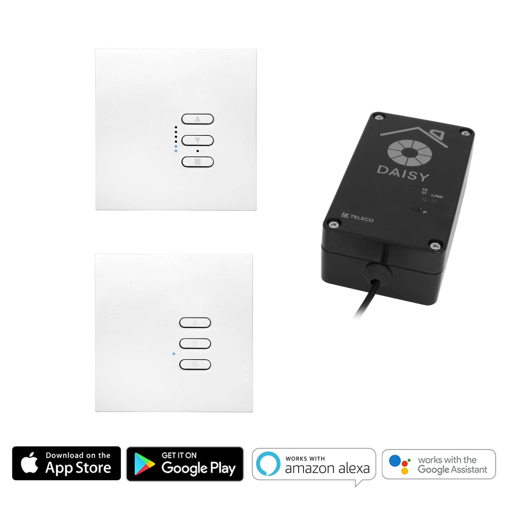Wise Wi-Fi Fusion Kit includes 1 gang Master and 1 gang Slave Keypads 240V 450W