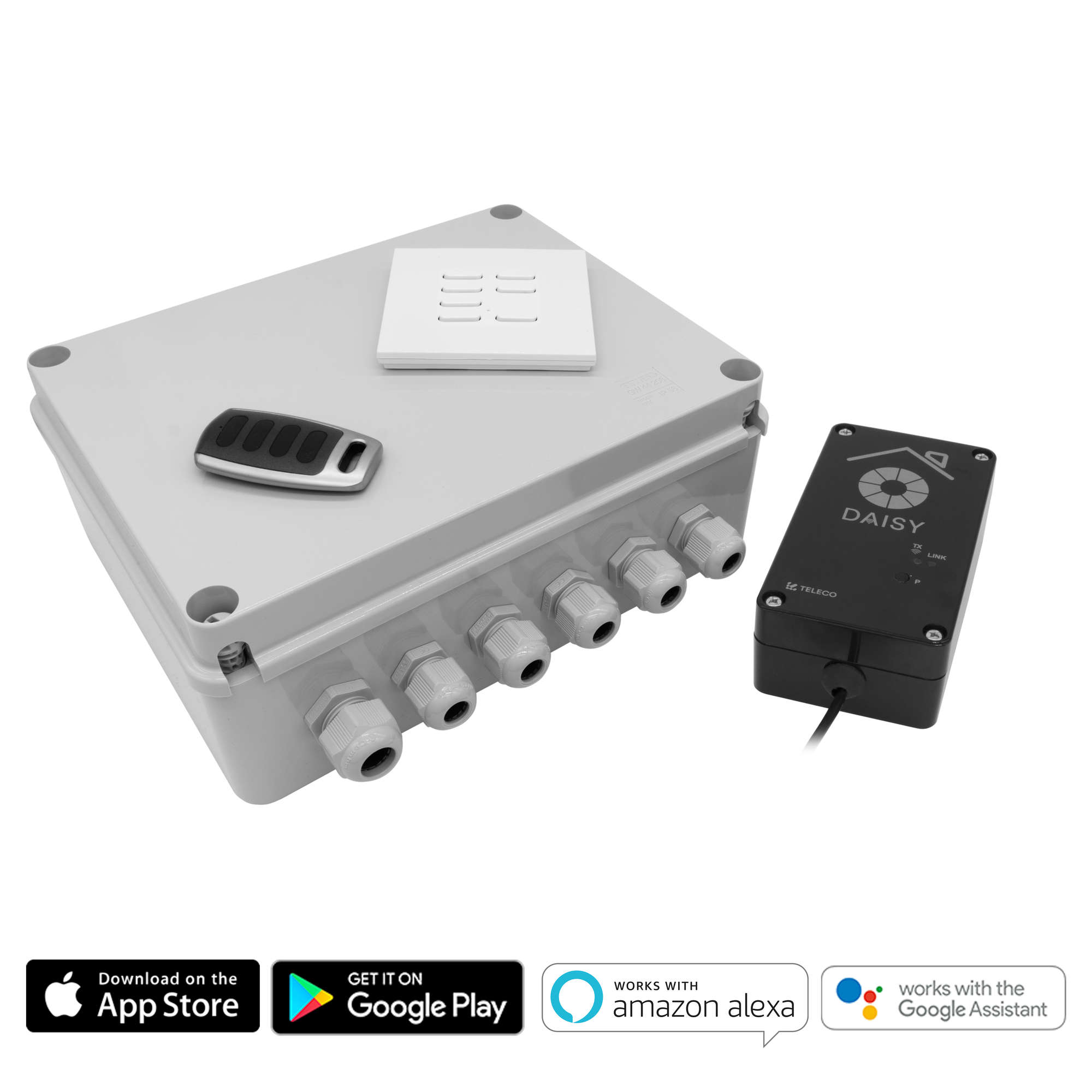 Wise Wi-Fi Scene Box Kit includes Keypad and Key Fob 240V 4x500W