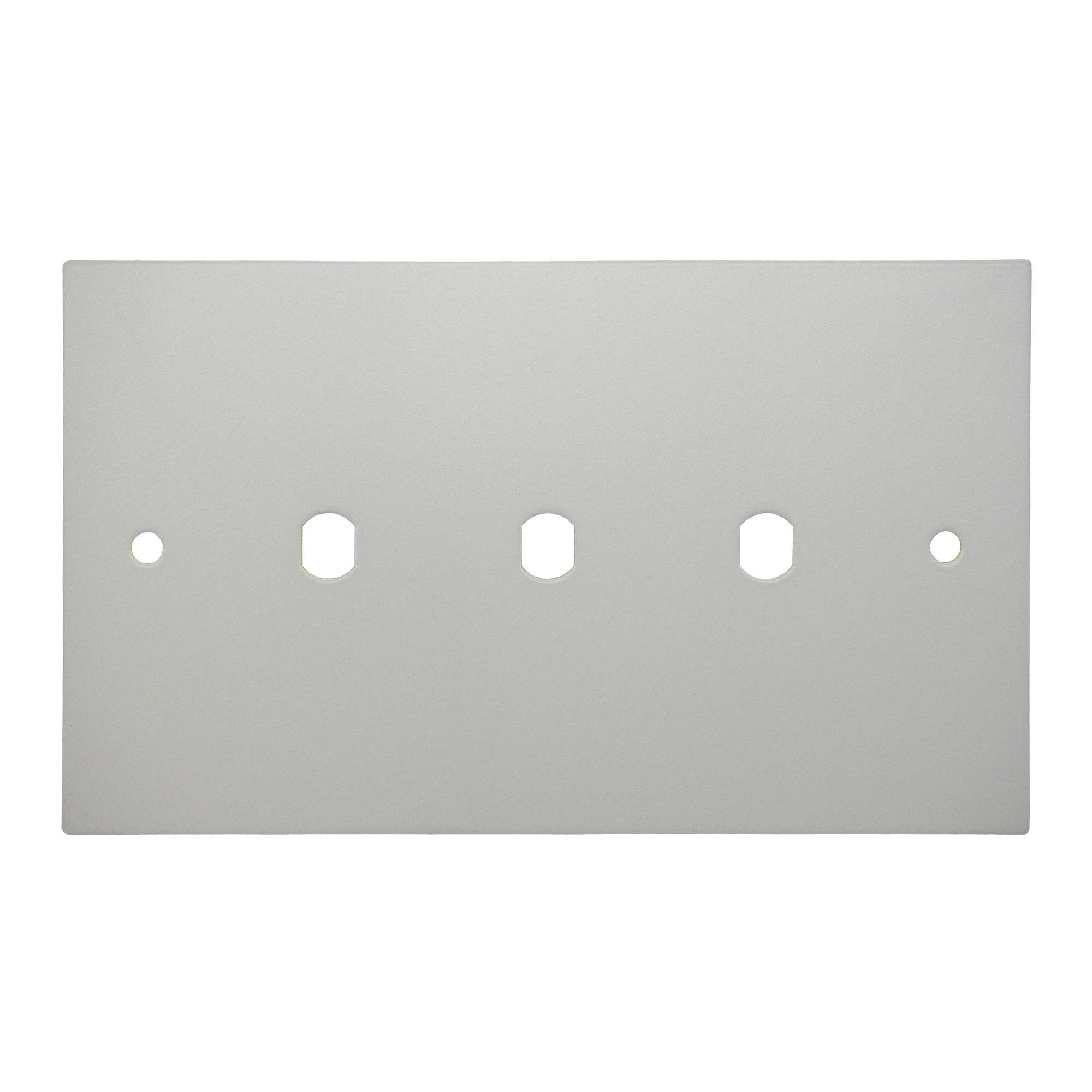 WiseRetro Module Plate Primed White 3 Gang