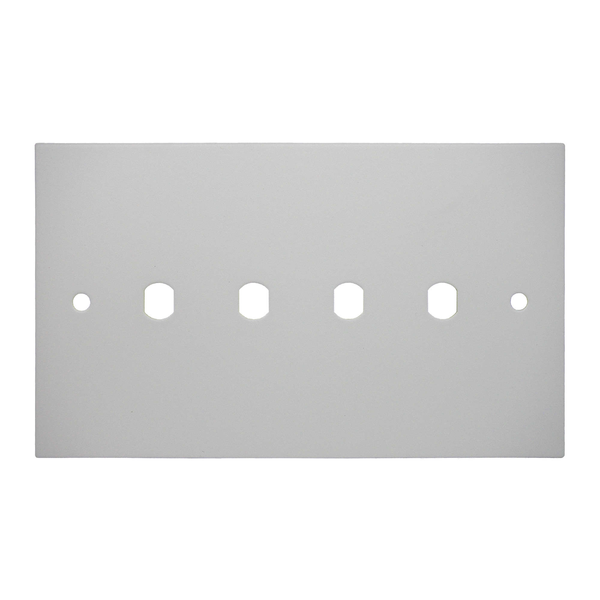 WiseRetro Module Plate Primed White 4 Gang