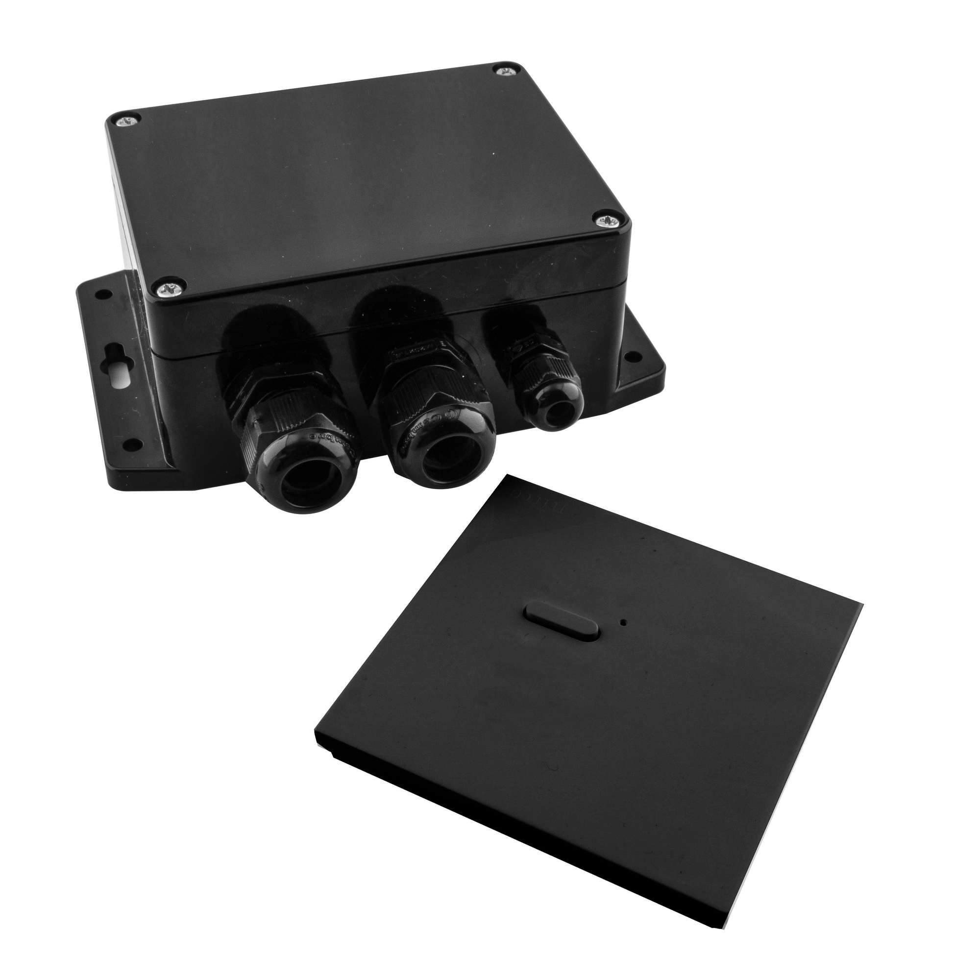 Wise Box One Kit Includes 1 Button Keypad 1 Channel, 16 Amps Black Keypad