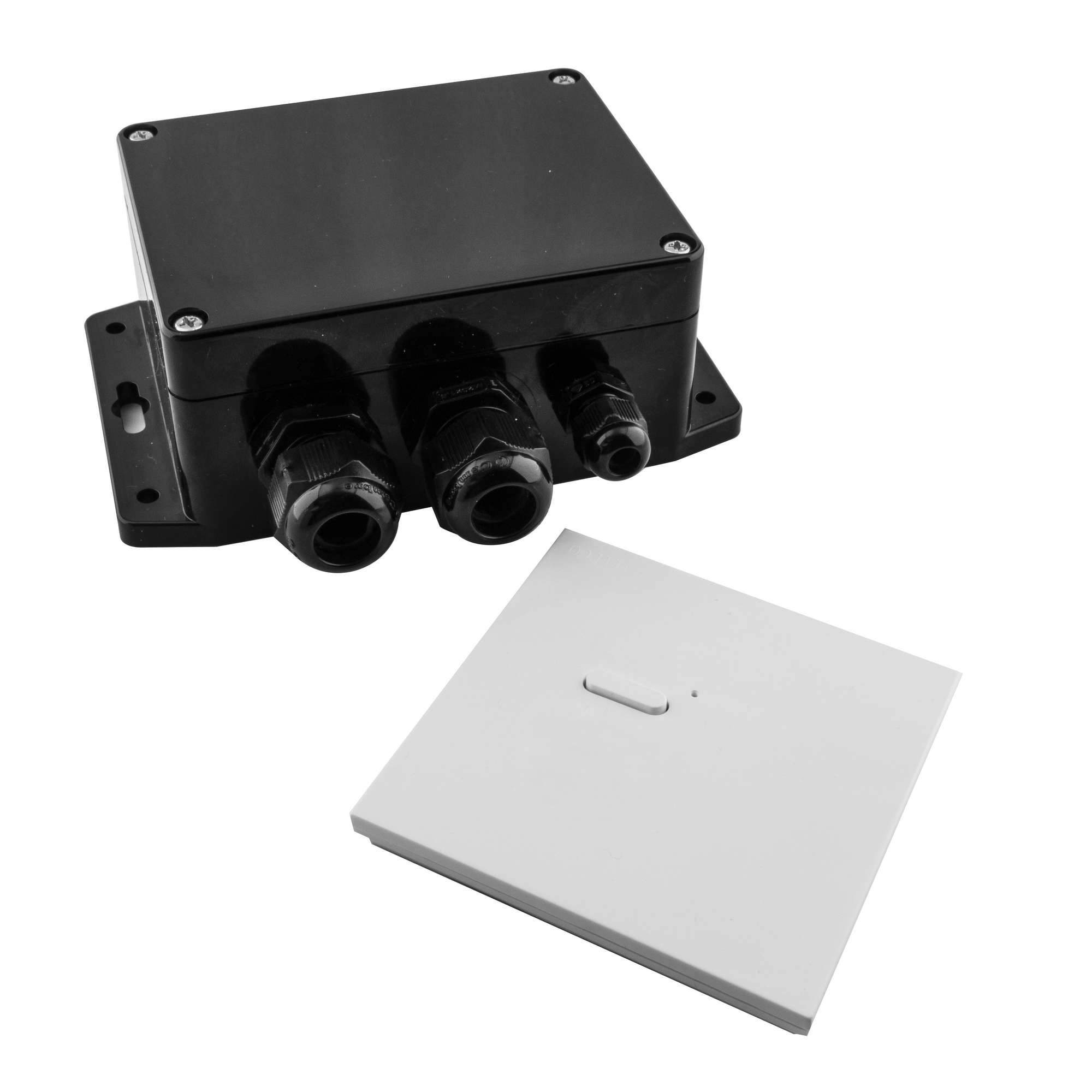 Wise Box One Kit Includes 1 Button Keypad 1 Channel, 16 Amps White Keypad
