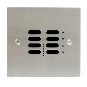Wise ID Switch Satin Stainless Steel 42 Channel