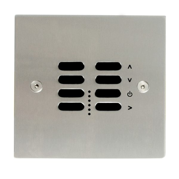 Wise ID Switch Satin Stainless Steel 42 Channel