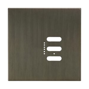 Wise Fusion Plate 1 Gang Plate Jordan Bronze