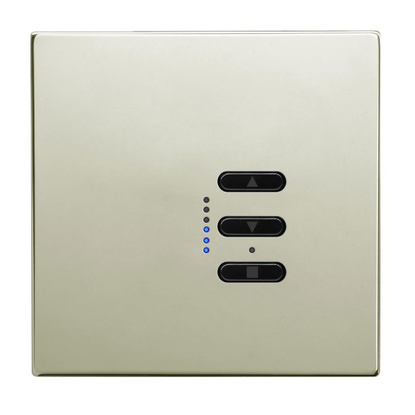 Wise Fusion Smart Dimmer Master Wired 1 Gang 240V Polished Nickel 250W
