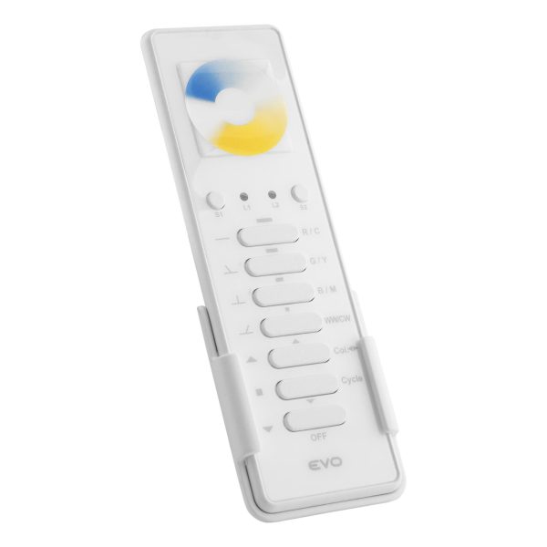 Wise Evo Colour Wheel Tunable White Remote 3 x 7 Channel White - Image 2