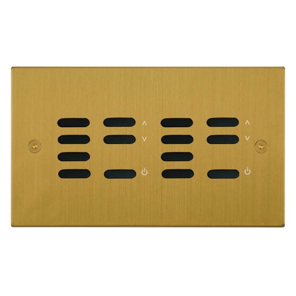 Wise ID Switch Satin Brass 7 + 7 Channel